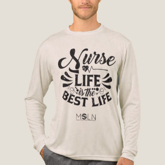 ナースライフ ライト トリブレンド ロングスリーブTシャツ トライブレンドTシャツ