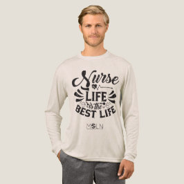 ナースライフ ライト トリブレンド ロングスリーブTシャツ トライブレンドTシャツ