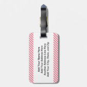 ナースラゲッジタグを抱き締める ラゲッジタグ (裏面縦)