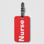 ナースラゲッジタグ ラゲッジタグ (正面縦)