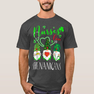 ナースラブシェナニおもしろいガン格言ナースサンパター Tシャツ