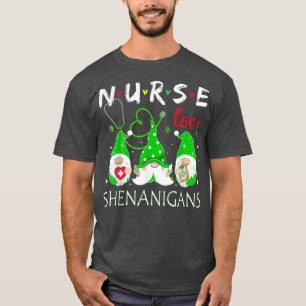 ナースラブシェナニおもしろいガン格言ナースサンパター Tシャツ