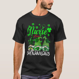 ナースラブシェナニガンズ看護格言St patricks Tシャツ
