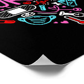 ナースラブナーシング学生RNライフありがとう ポスター (角)