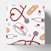 ナースラブプリント白の背景 フェイバーボックス (上部)