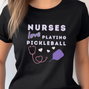 ナースラブ遊スピックボールおもしろいナース Tシャツ