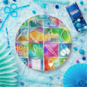 ナースラブ ペーパープレート (パーティー)