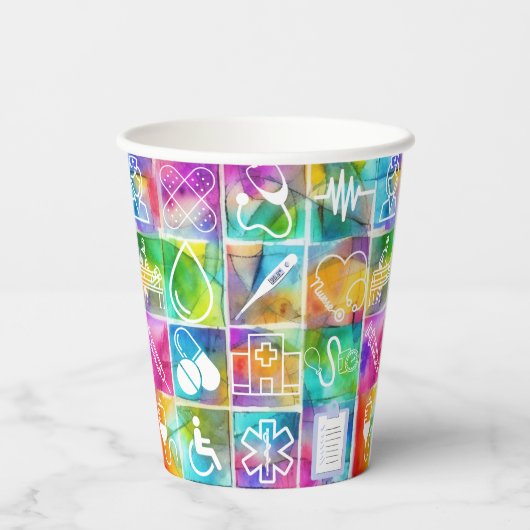 ナースラブ 紙コップ (裏面)