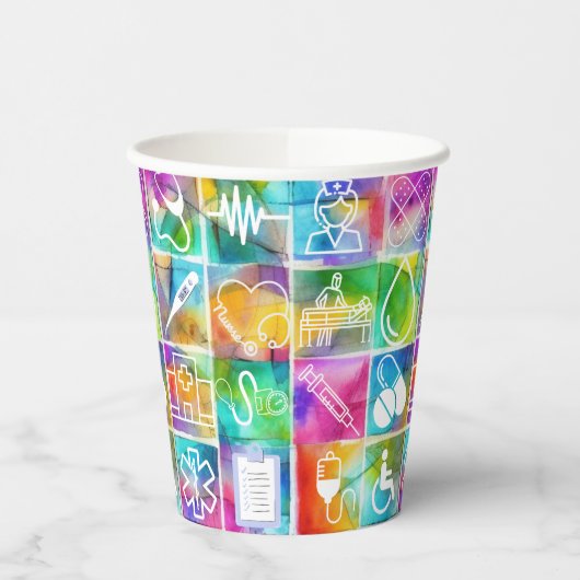 ナースラブ 紙コップ (左)