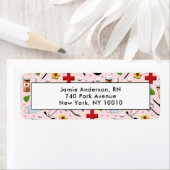 ナースリターンアドレス ラベル (インサイチュ)