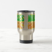 ナースロックオレンジとグリーンおもしろい トラベルマグ (中央)