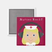ナースロック！ マグネット (正面/裏面)