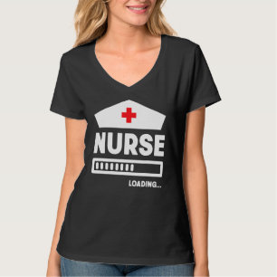ナースロード中かわいいナースロードClini Tシャツ