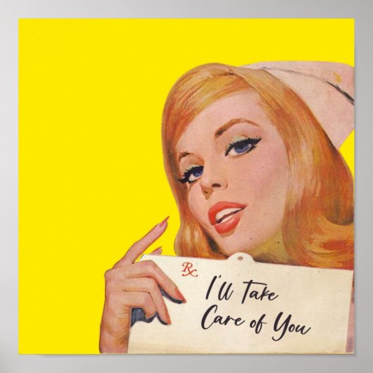 ナースヴィンテージ漫画気にはお前を奪う ポスター (正面)