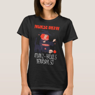 ナース不気味ブリューアチバン2ハルドル5ベナドリル50 Wi Tシャツ