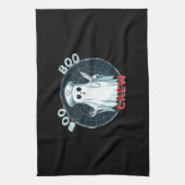 ナース不気味幽霊幽霊のよく出るクルーGhostly N キッチンタオル (縦)