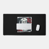 ナース不気味幽霊幽霊のよく出るクルーGhostly N デスクマット (キーボード&マウス)