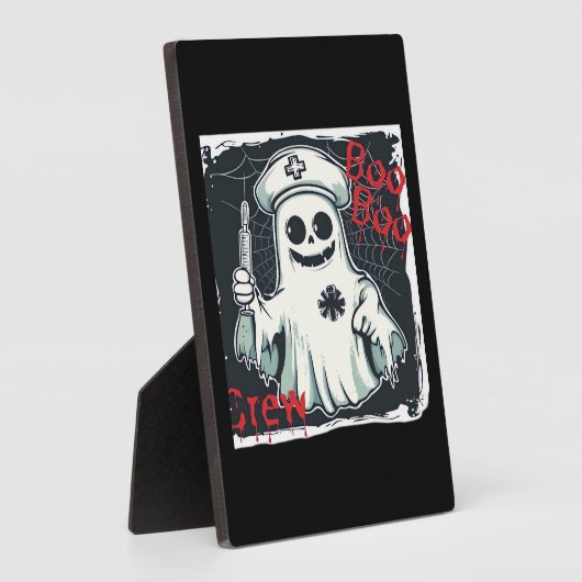 ナース不気味幽霊幽霊のよく出るクルーGhostly N フォトプラーク (側面)