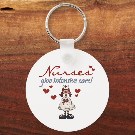 ナース与えのTシャツとギフト キーホルダー (正面)