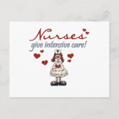 ナース与えのTシャツとギフト ポストカード (正面)