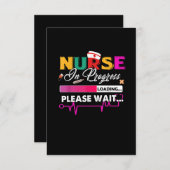 ナース中ナースおもしろい看護学校 エンクロージャーカード (正面/裏面)