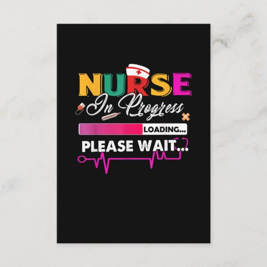 ナース中ナースおもしろい看護学校 エンクロージャーカード (正面)