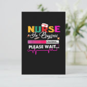 ナース中ナースおもしろい看護学校 エンクロージャーカード (スタンド正面)