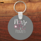 ナース中 キーホルダー (正面)