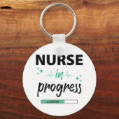 ナース中 キーホルダー (正面)