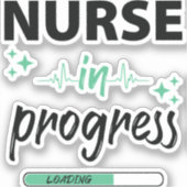 ナース中 シール (正面)