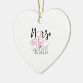 ナース中 セラミックオーナメント (左)