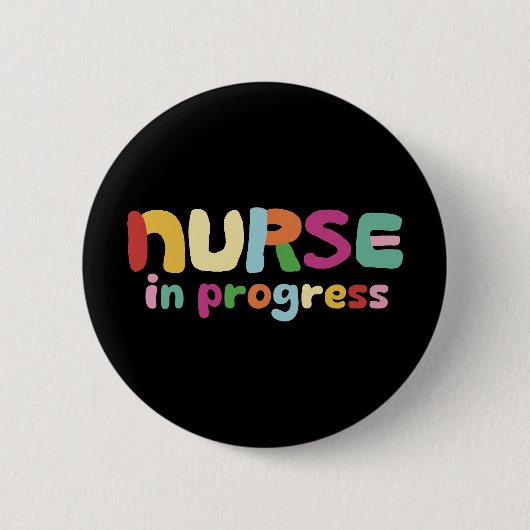 ナース中 缶バッジ (正面)