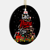 ナース乗組員メリークリスマス産業 セラミックオーナメント (右)