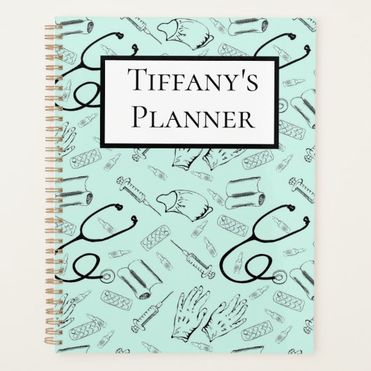 ナース予定表プランナー プランナー手帳 (正面)