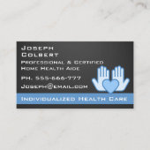 ナース介護モダン医気に用 名刺 (正面)