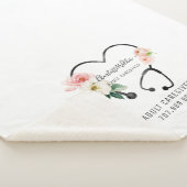 ナース介護者フローラ聴診器のプロモーション シェルパブランケット (3/4)