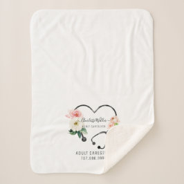 ナース介護者フローラ聴診器のプロモーション シェルパブランケット