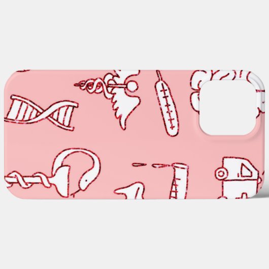 ナース介護者医師医療MD Case-Mate iPhoneケース (裏面 (横))