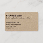 ナース介護者 名刺 (裏面)