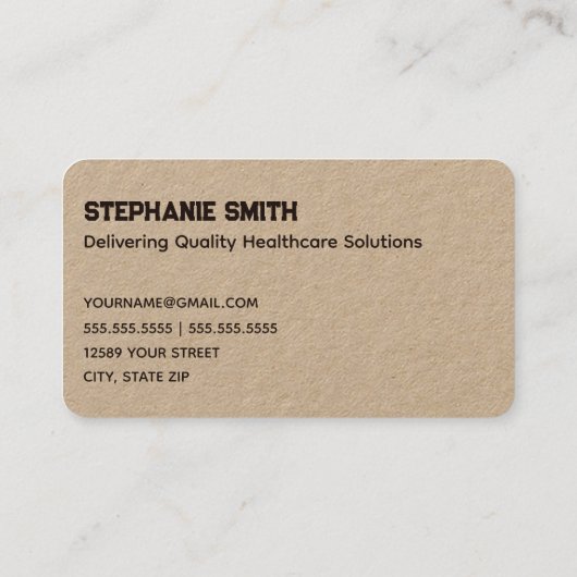 ナース介護者 名刺 (裏面)