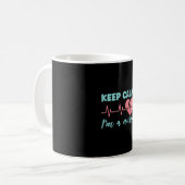 ナース保ギフトCalm I'Aナース コーヒーマグカップ (正面左)