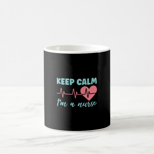 ナース保ギフトCalm I'Aナース コーヒーマグカップ (中央)