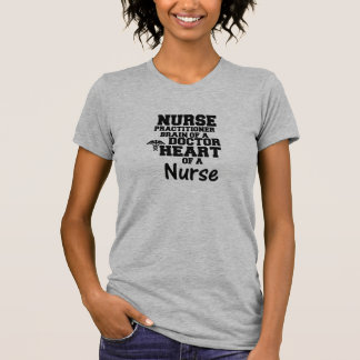 ナース修感動的行者グレーTシャツ Tシャツ