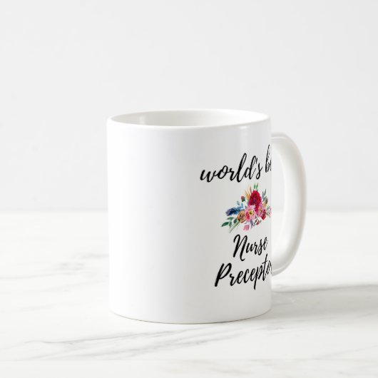 ナース先導者ギフトアイディア コーヒーマグカップ (正面右)
