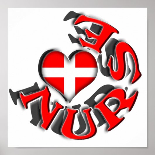 ナース円形ロゴ ポスター (正面)