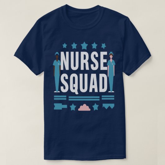 ナース分隊デザイン Tシャツ (デザイン正面)