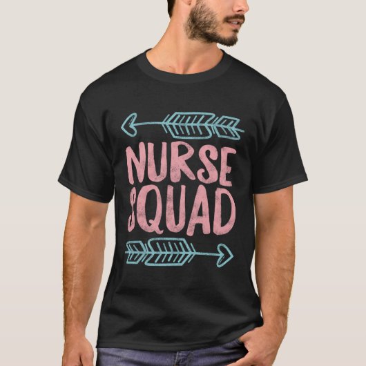ナース分隊国際的ナース日週未来N Tシャツ (正面)