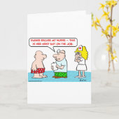 ナース初日 カード (黄色い花)