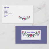 ナース助産師名刺 名刺 (正面/裏面)