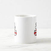 ナース助産師大きな問題 コーヒーマグカップ (中央)